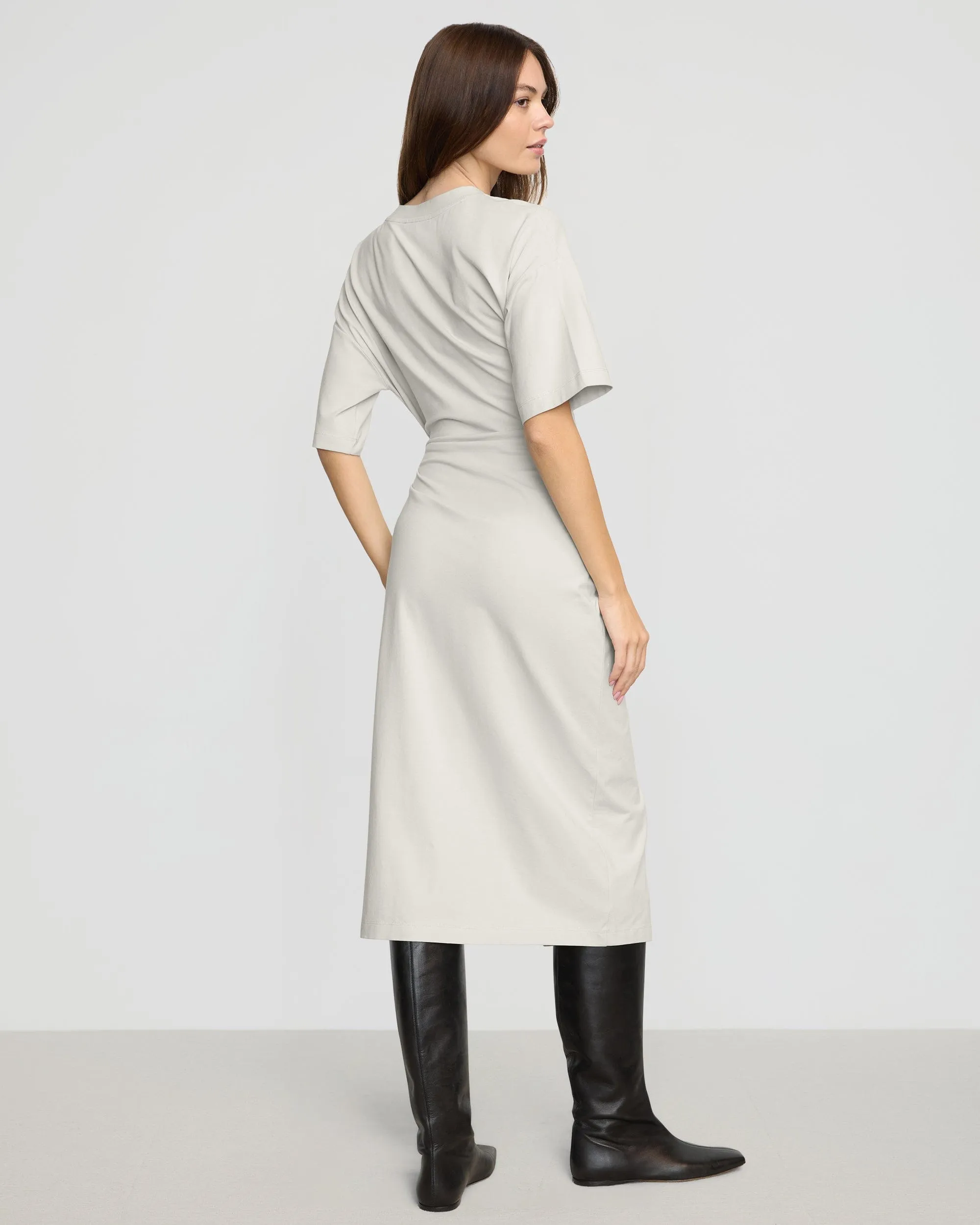 Noa Organic Cotton T-Shirt Wrap Dress