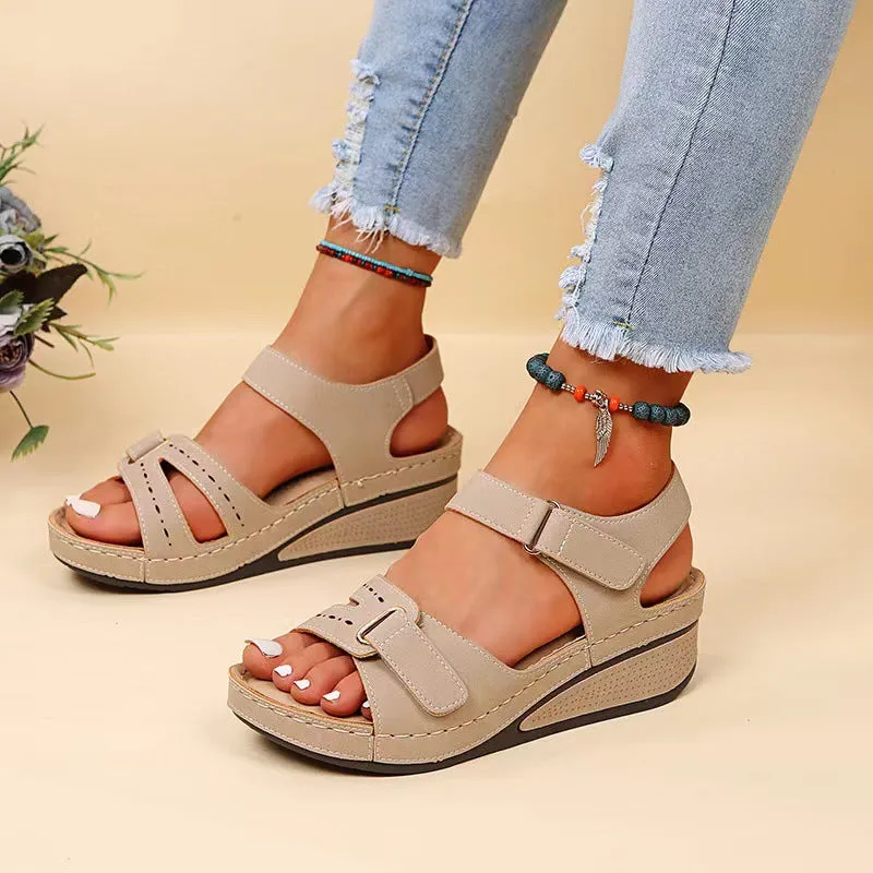 Orthopedic Comfort Sandals for Pain Relief - Stylish and Supportive Everyday Footwear