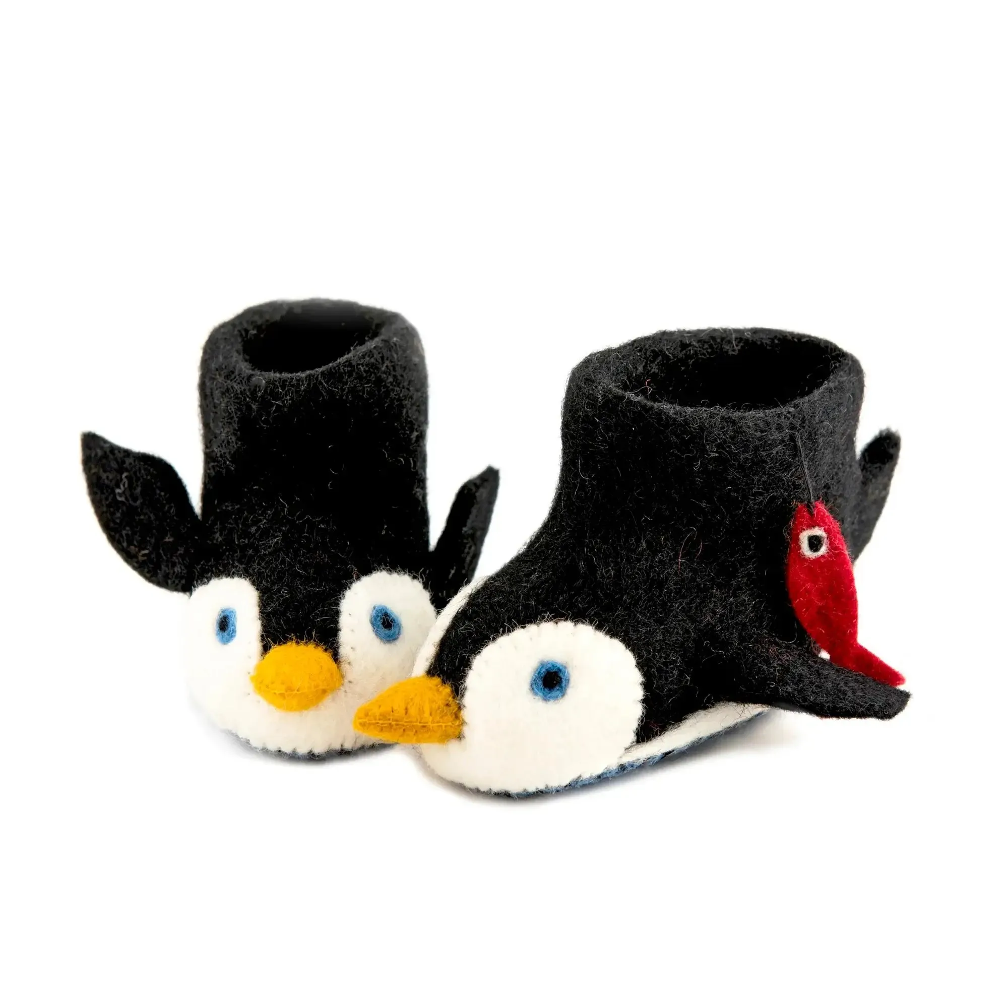 Pete Penguin Kids Felt Slippers