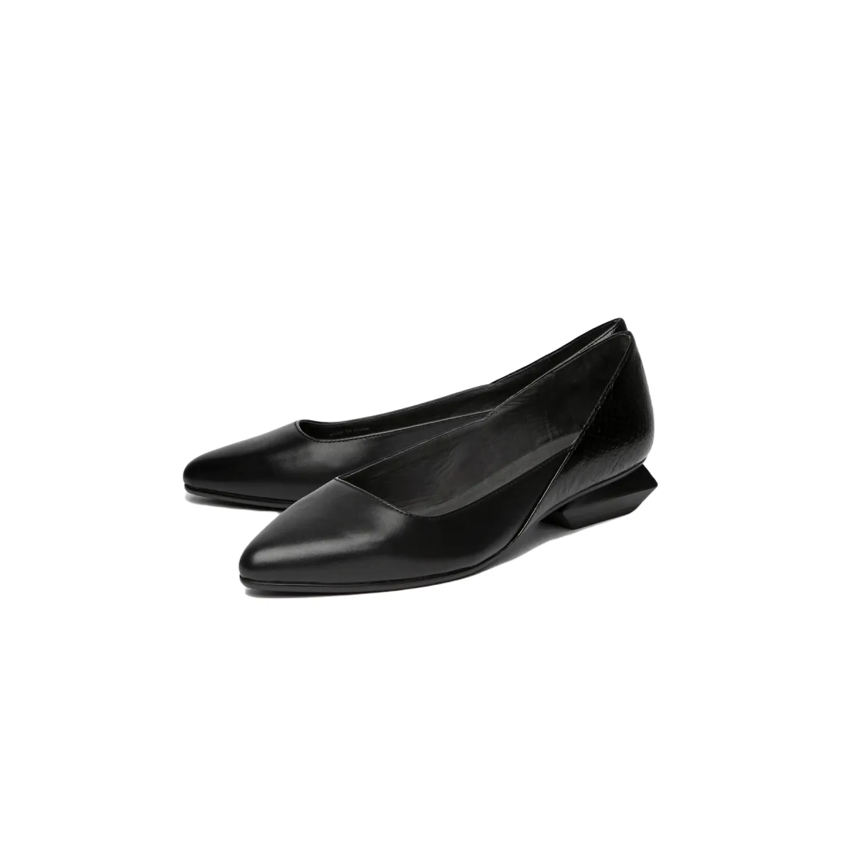 Pointed Toe Low Heel Casual Shoes