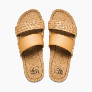 REEF CUSHION VISTA HI NATURAL BRAID WOMENS SANDAL - NATURAL