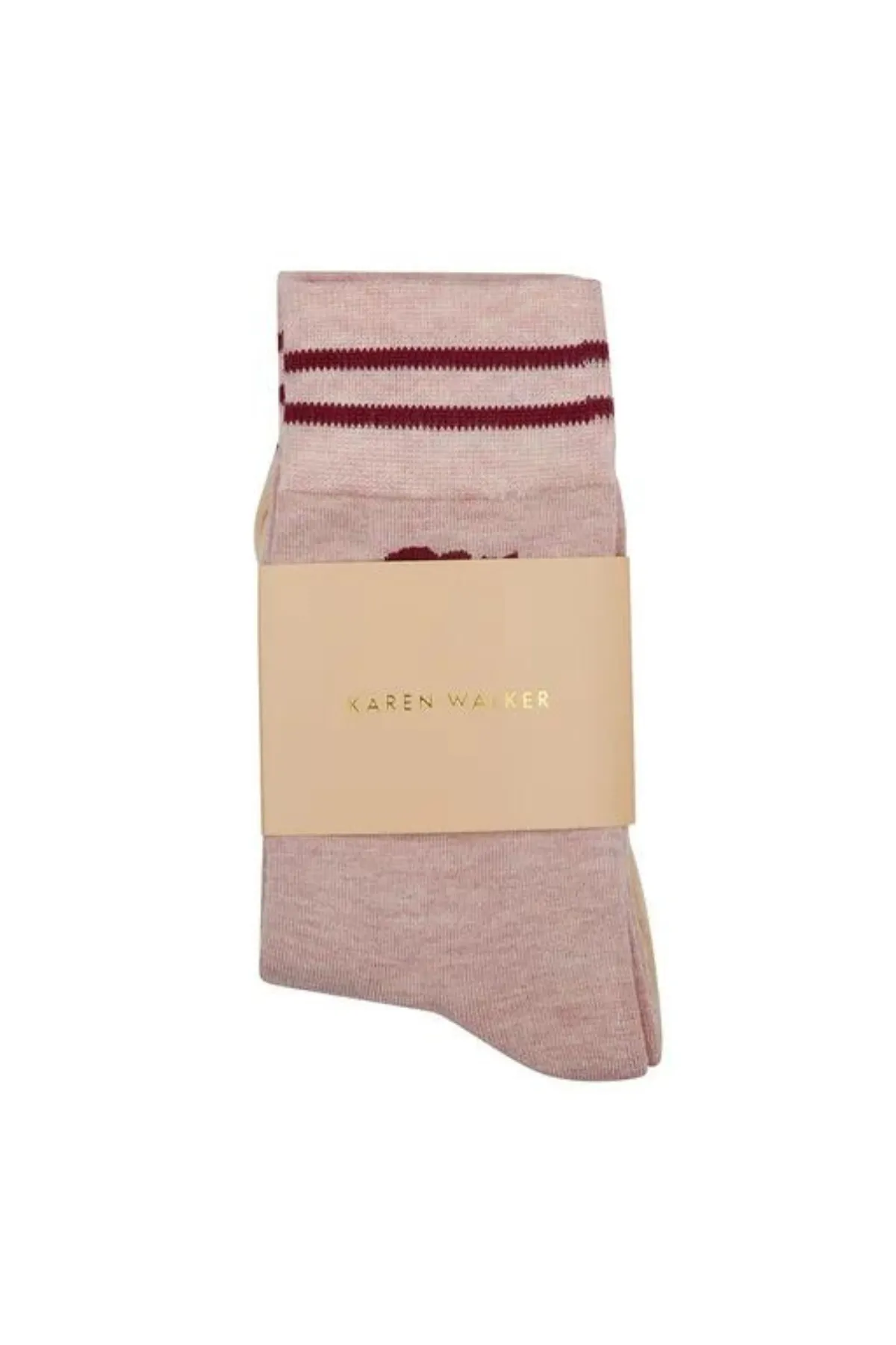 RUNAWAY GIRL SOCKS PINK/SAND