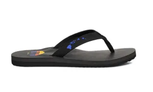 Sanuk Womens Ashland ST Hawaii Black