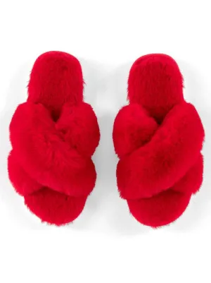 Slippers Christina-Red S/M