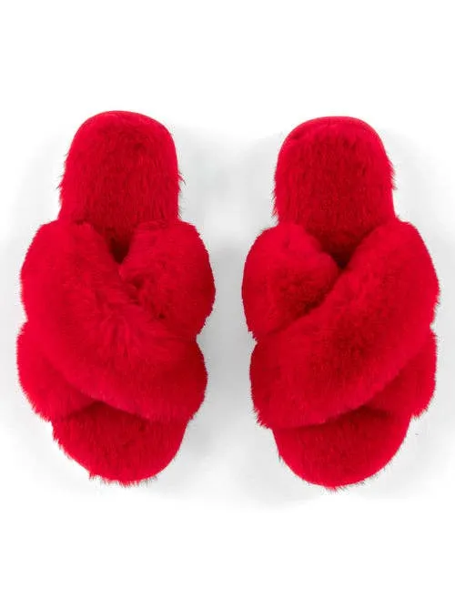 Slippers Christina-Red S/M