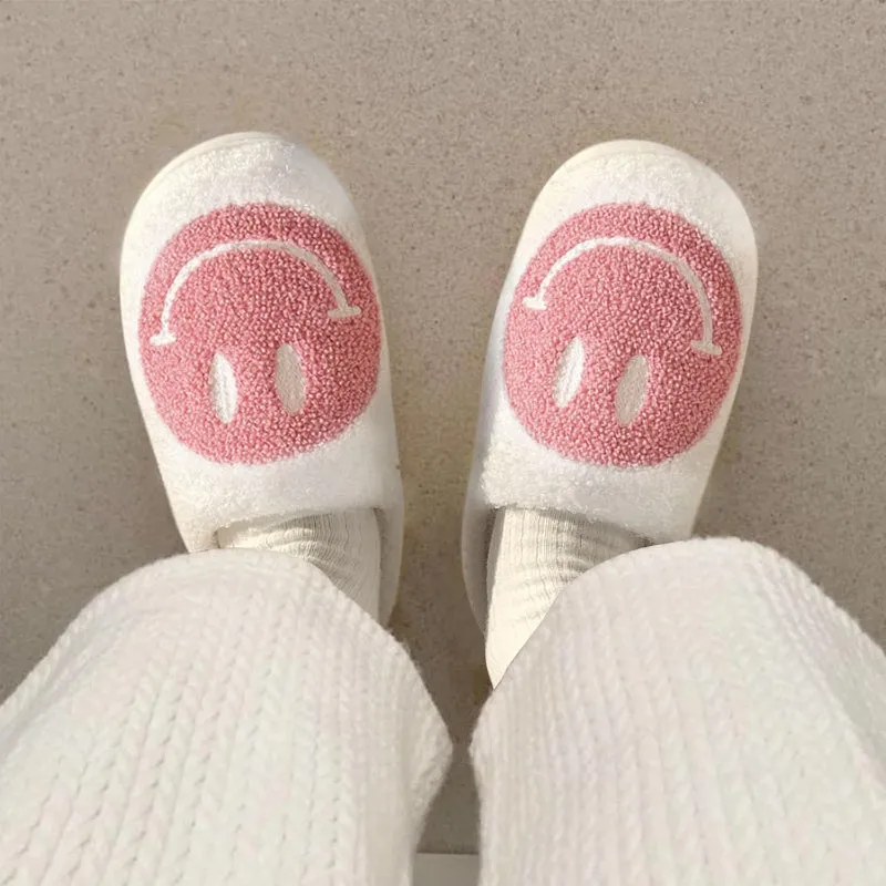 Smile Cozy Slippers For Indoor And Outdoor Wear