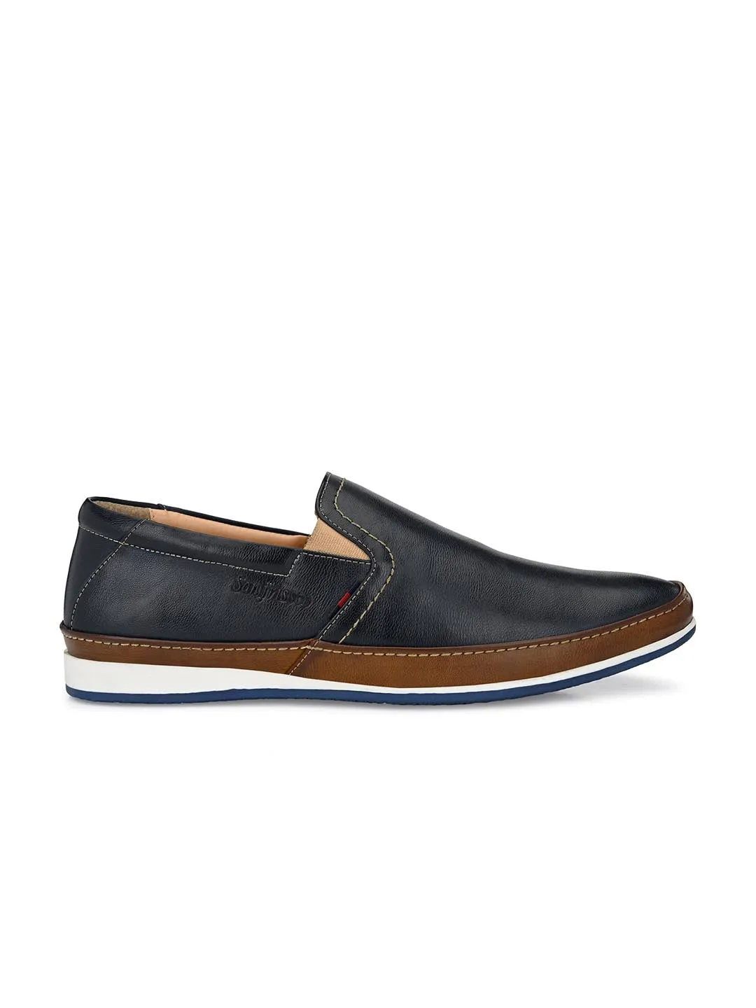 Talum Blue Slip-Ons