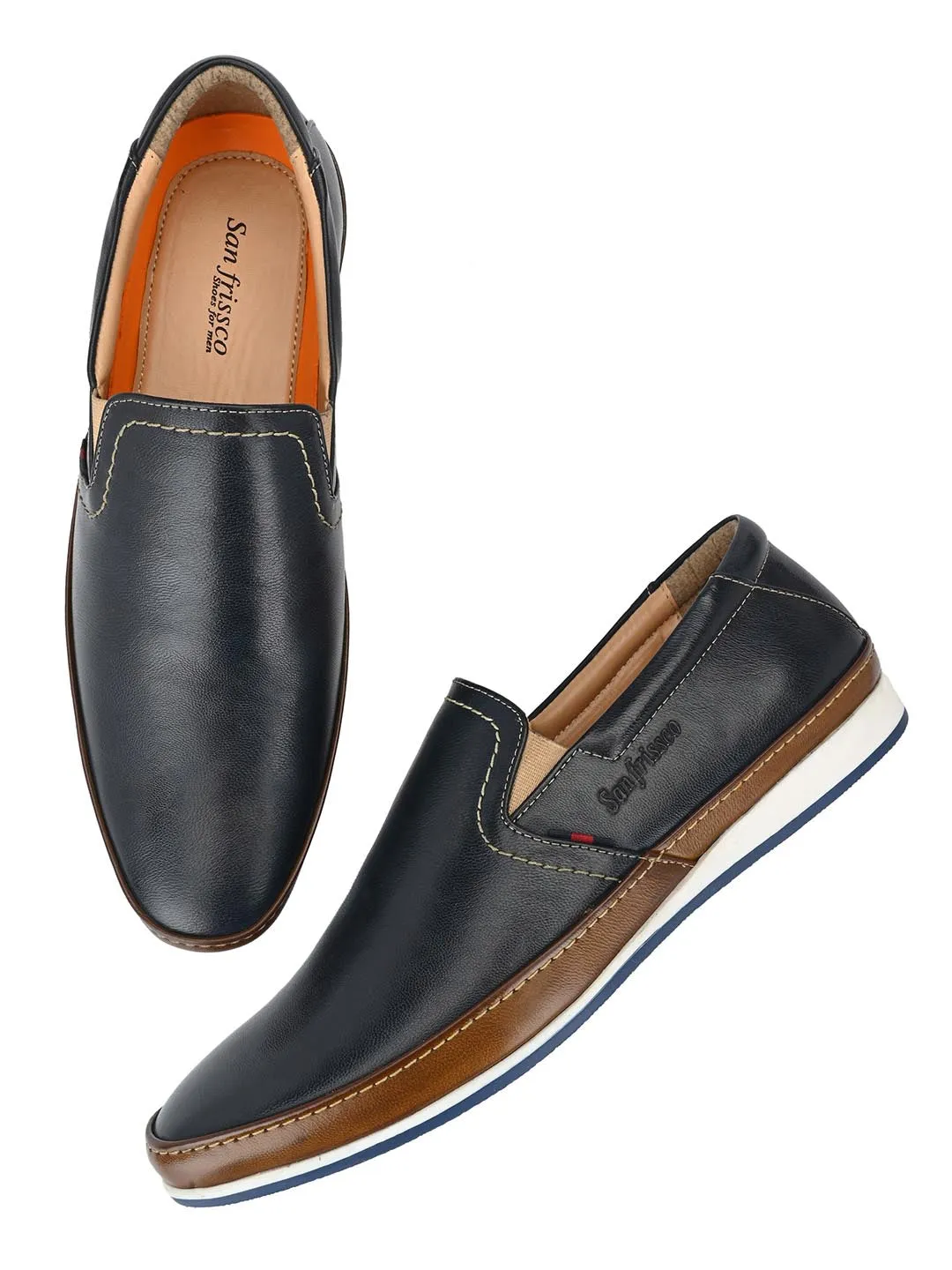 Talum Blue Slip-Ons