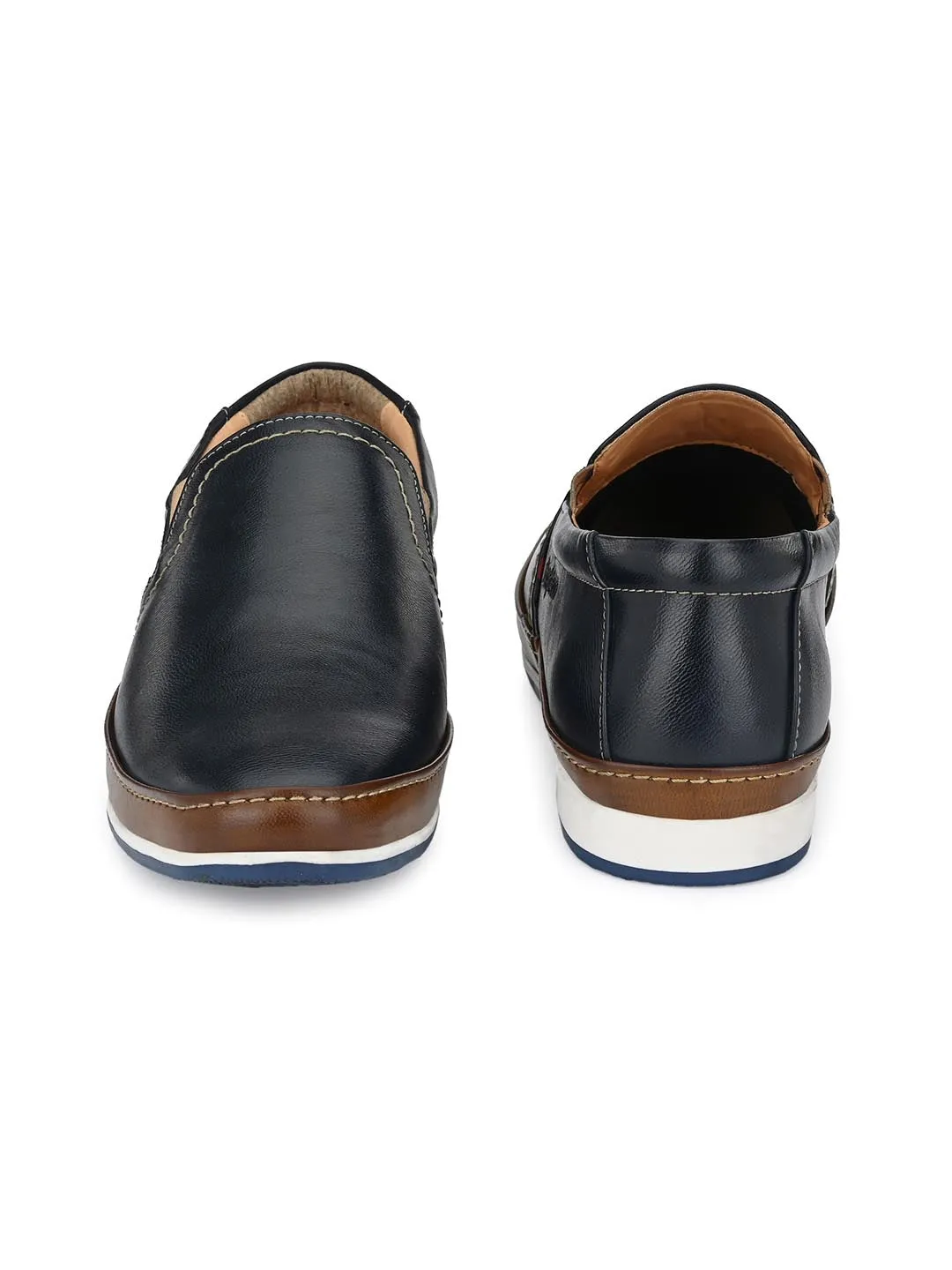 Talum Blue Slip-Ons