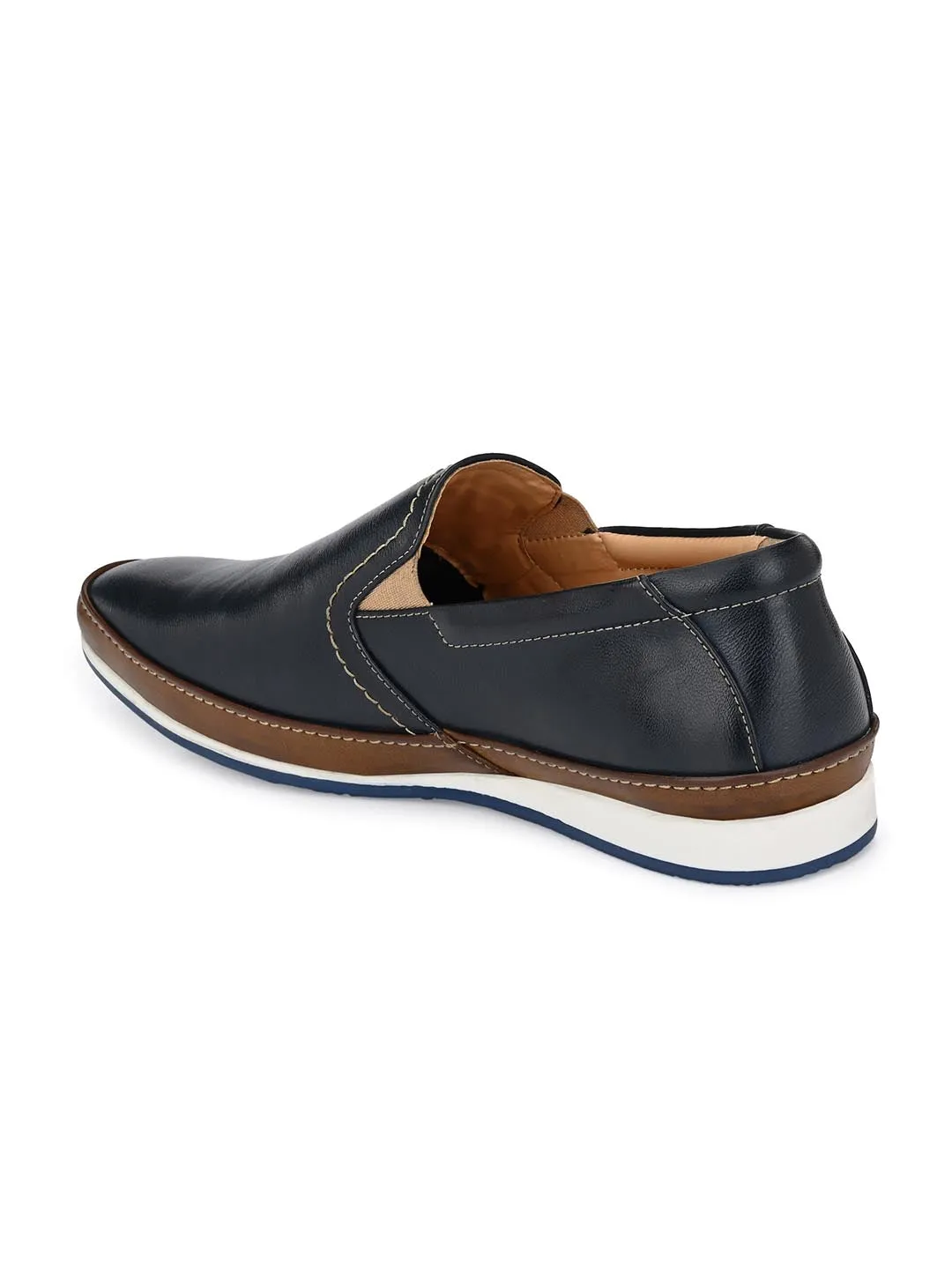 Talum Blue Slip-Ons