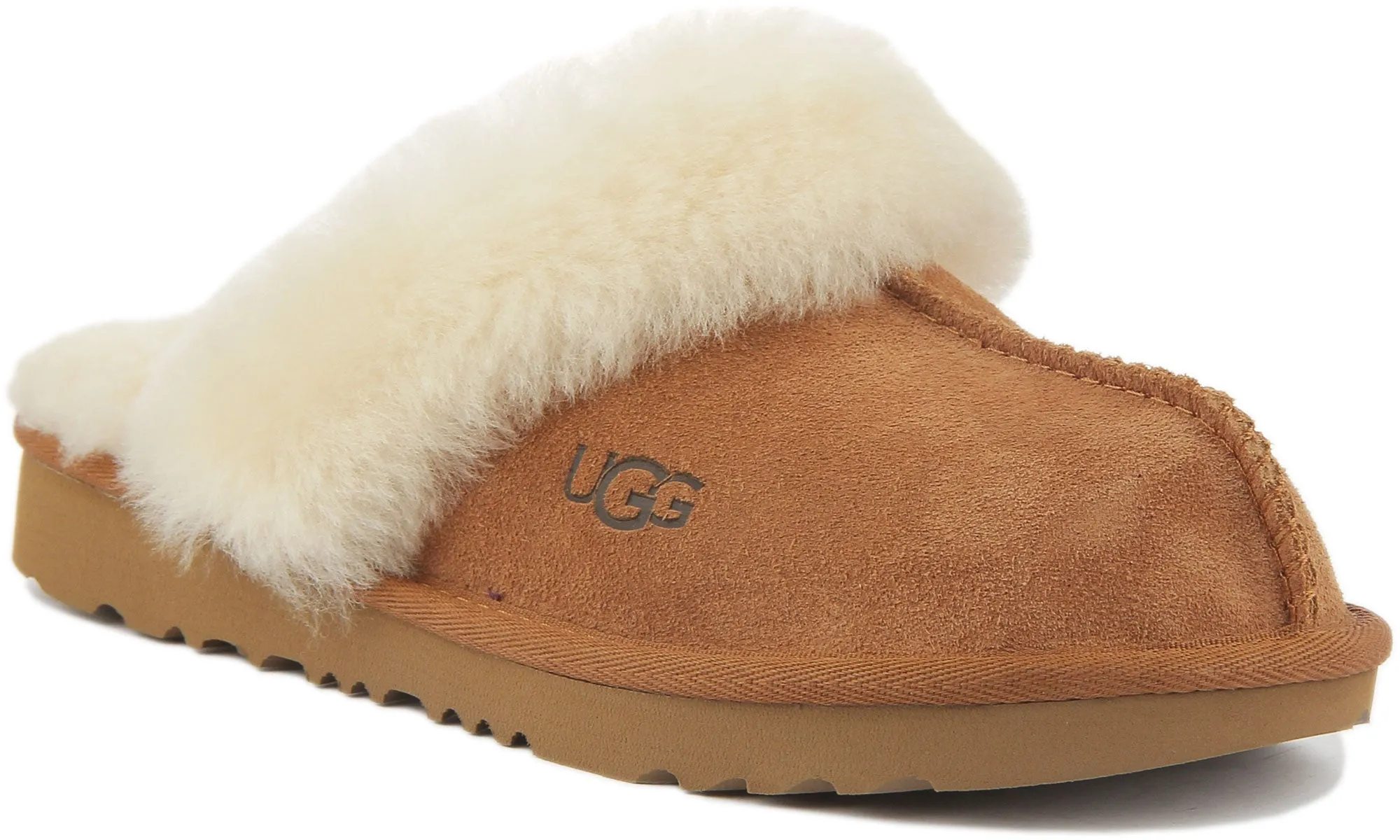 Ugg Australia Cozy II Slippers In Chestnut For Kids