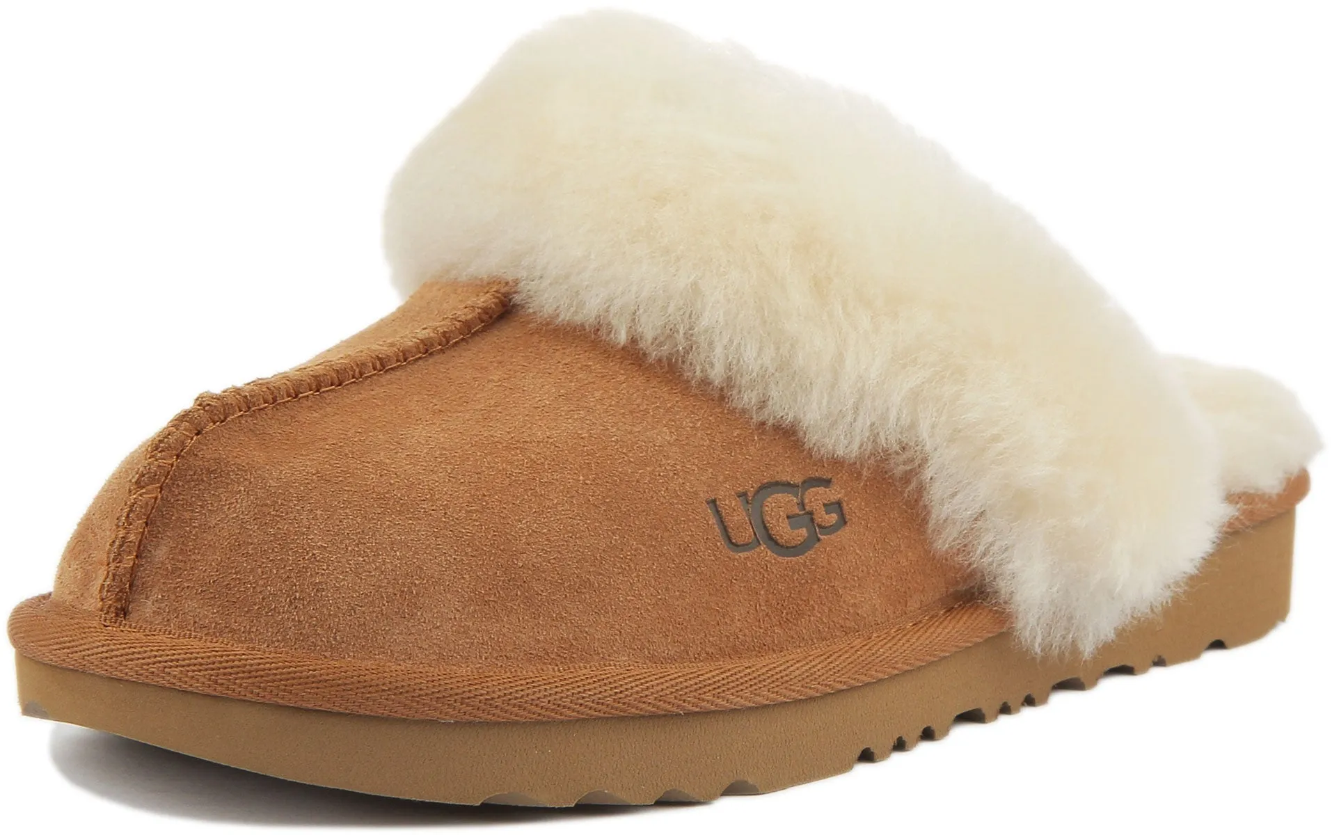 Ugg Australia Cozy II Slippers In Chestnut For Kids