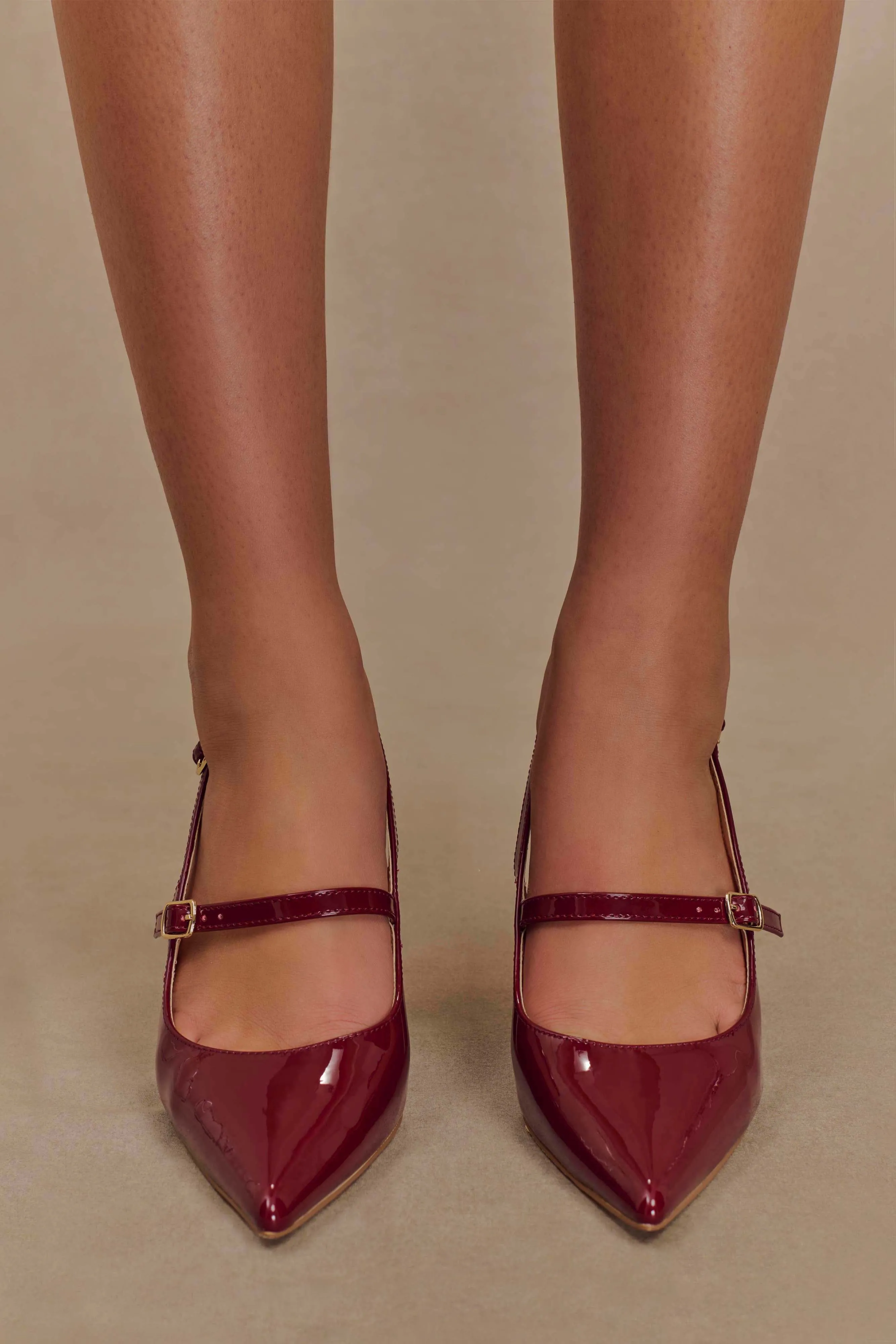 Valerie Pointed Heels - Red