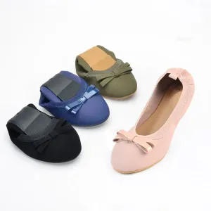 Woman Bow Boat flat Shoes