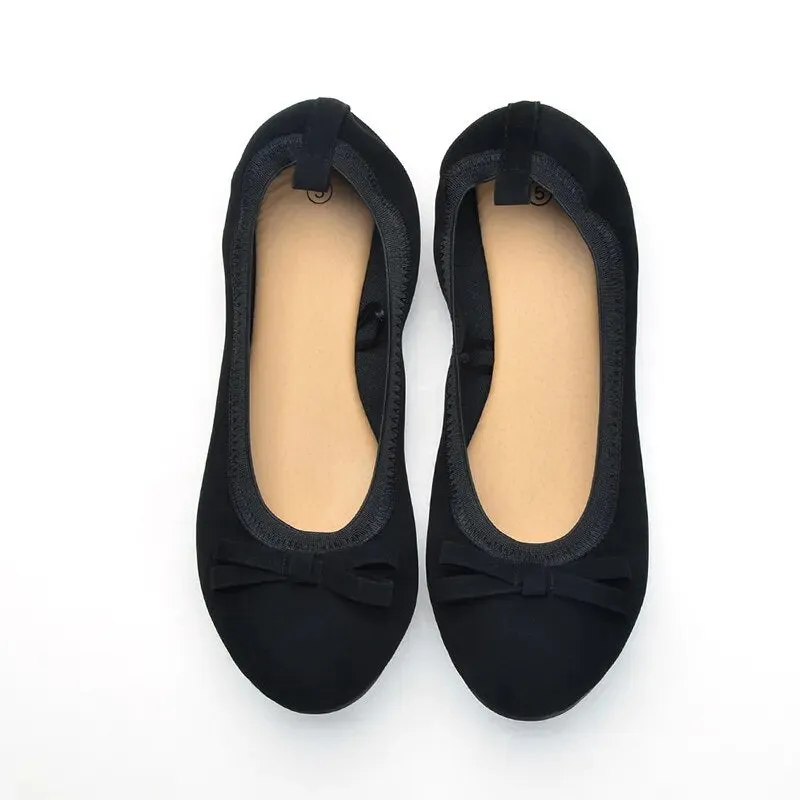 Woman Bow Boat flat Shoes