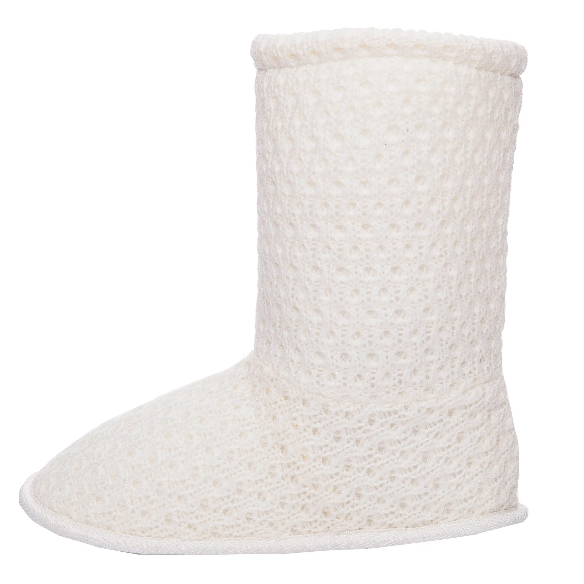 Women's Cozy Crochet Boot Slipper