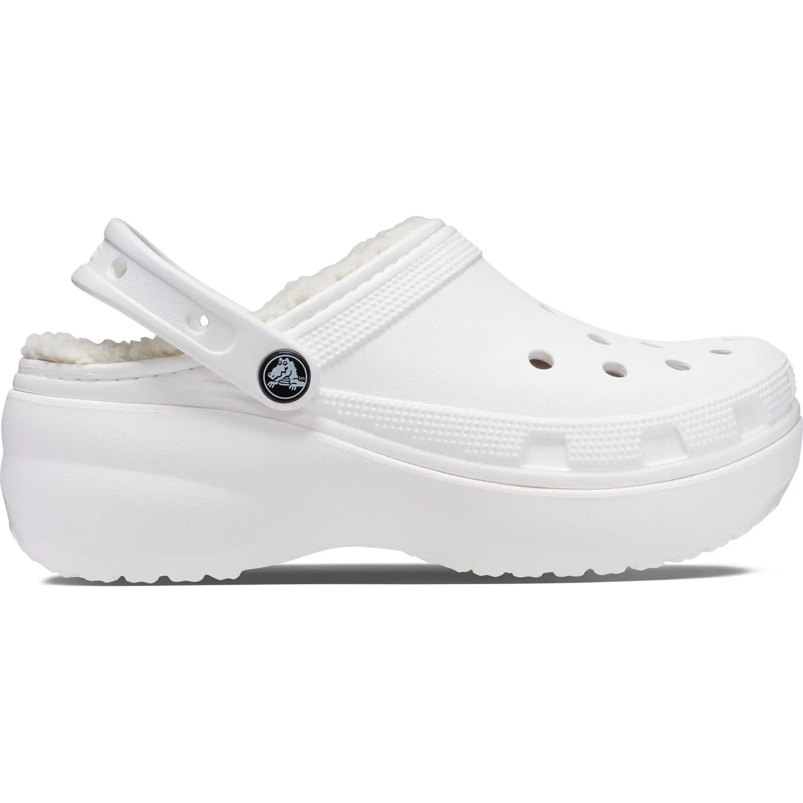 Women's Crocs 207938 Classic Platform Lined Clog Sandals