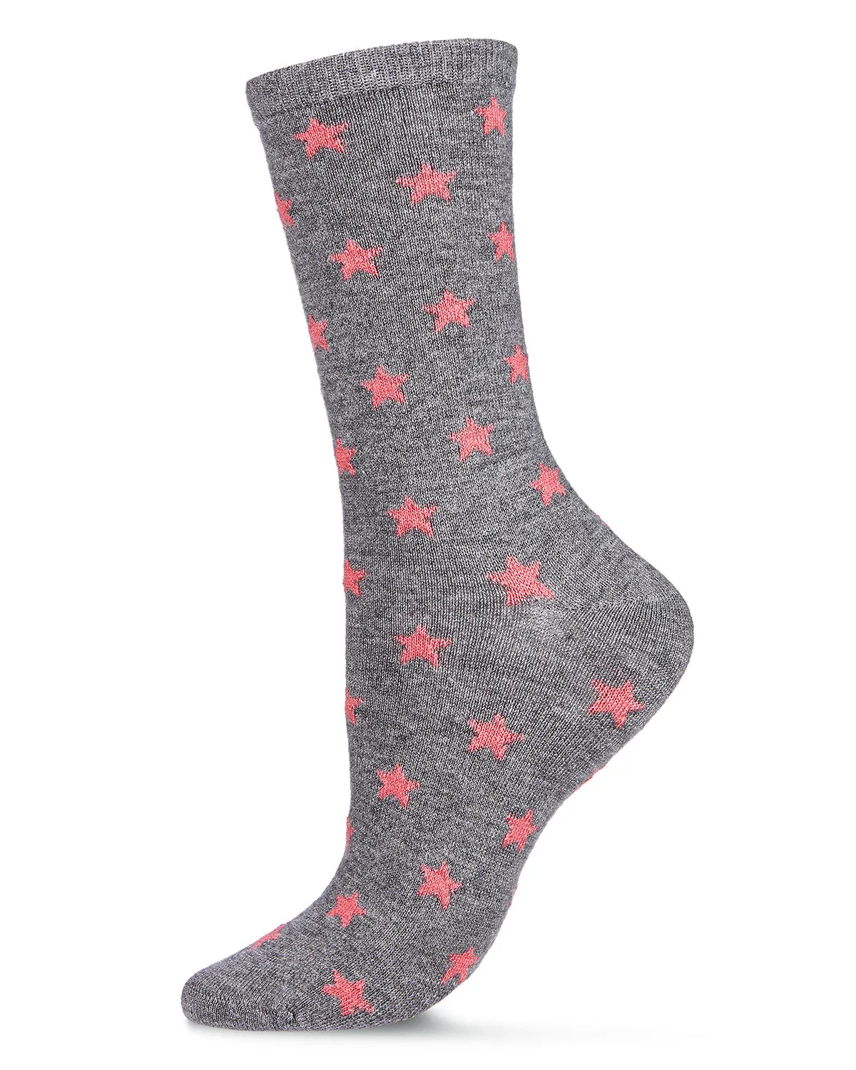 Women's Intergalactic Stars Cashmere Blend Crew Socks