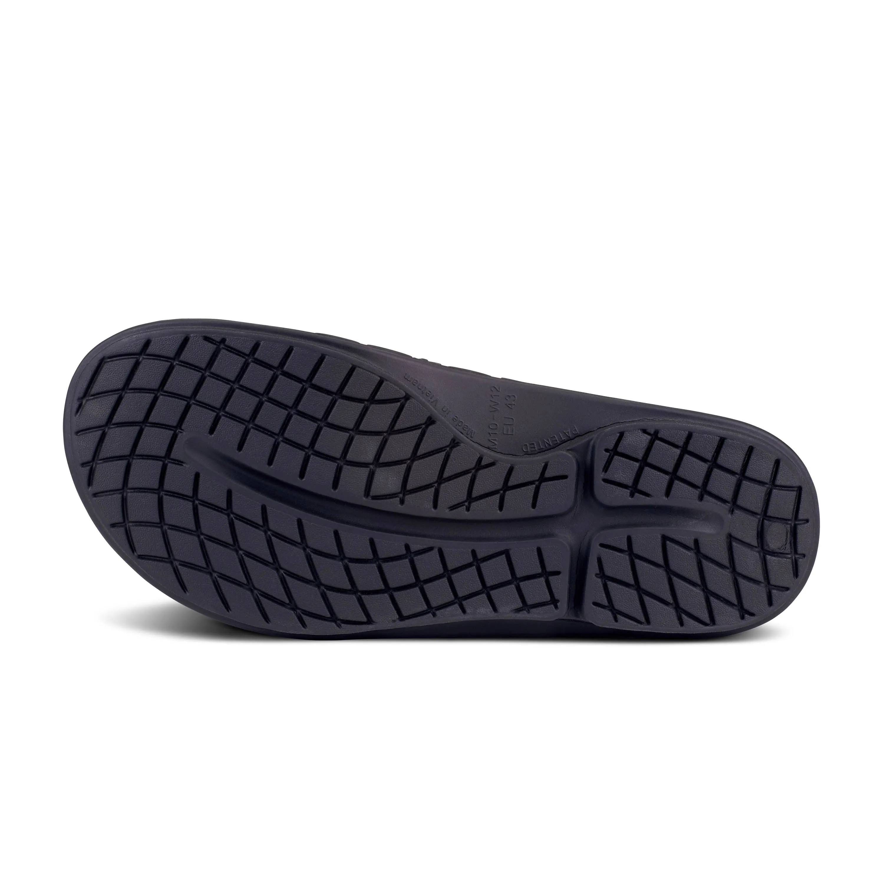 Women's Oofos OOahh Sport Flex Sandal Color: Matte Black