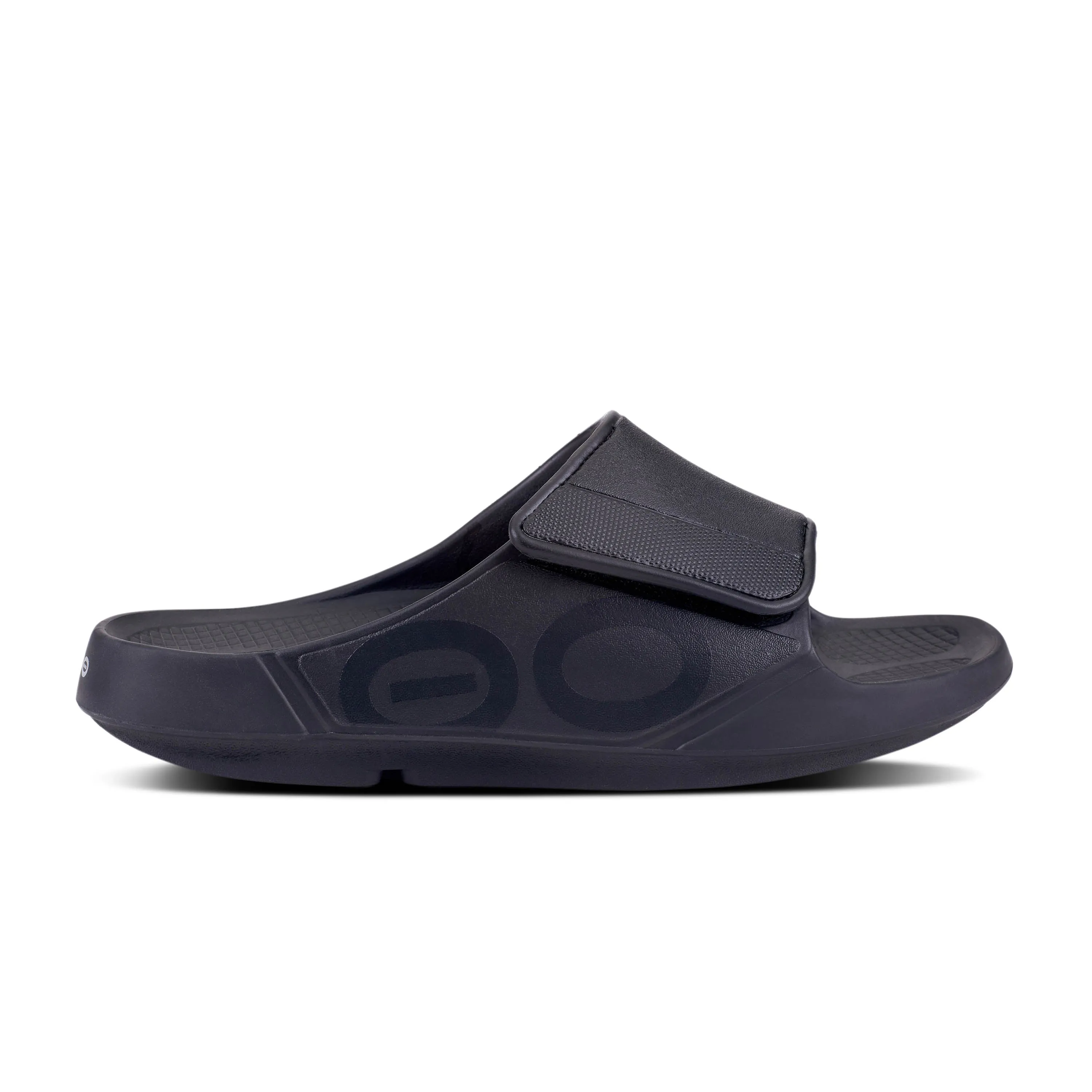 Women's Oofos OOahh Sport Flex Sandal Color: Matte Black