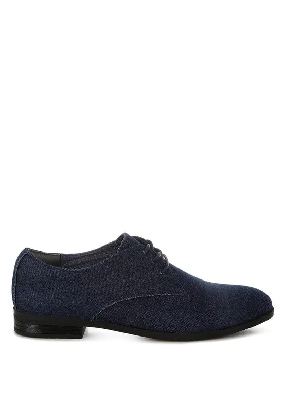 Zapier Men's Denim Oxford Shoes