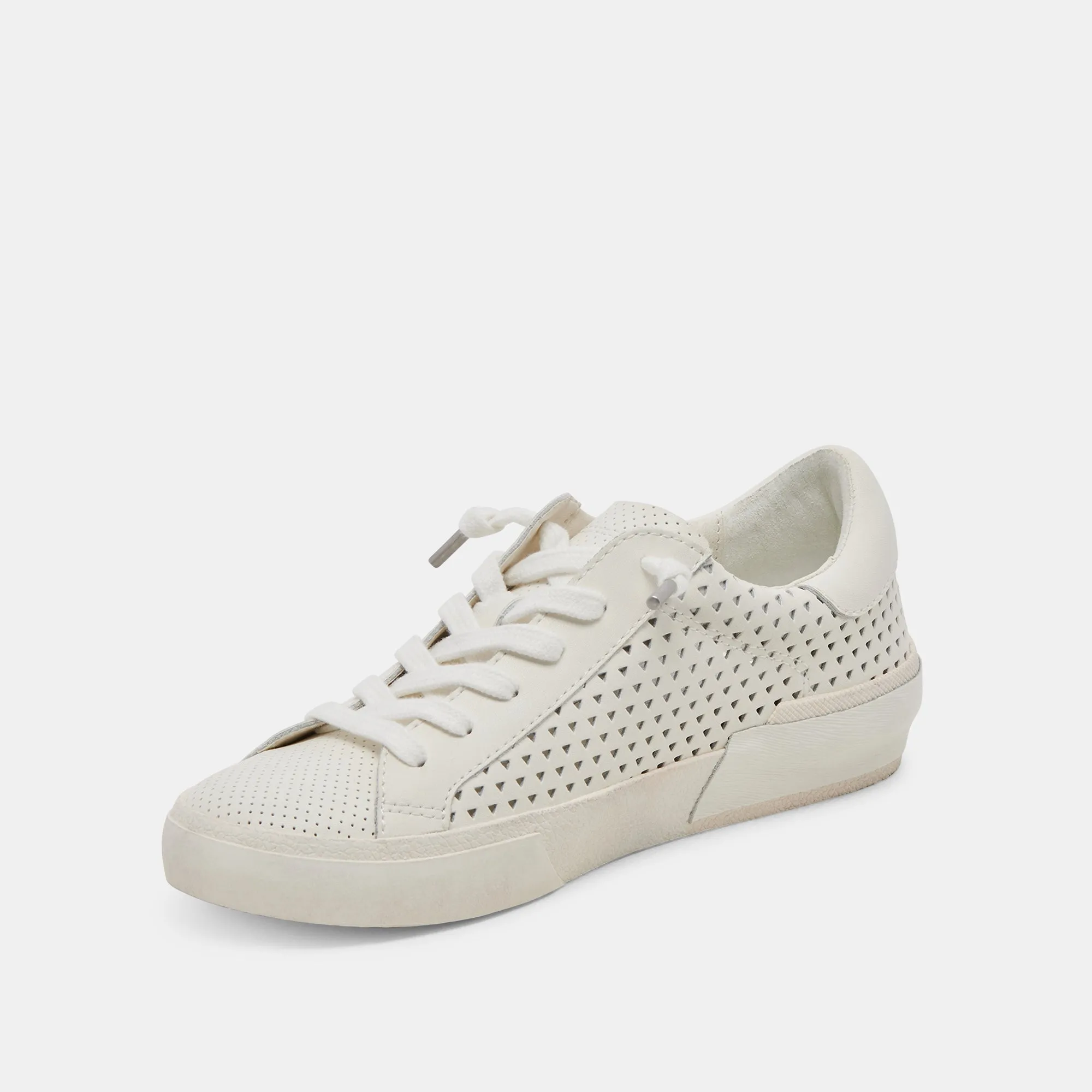 ZINA PERF 360 SNEAKERS WHITE LEATHER