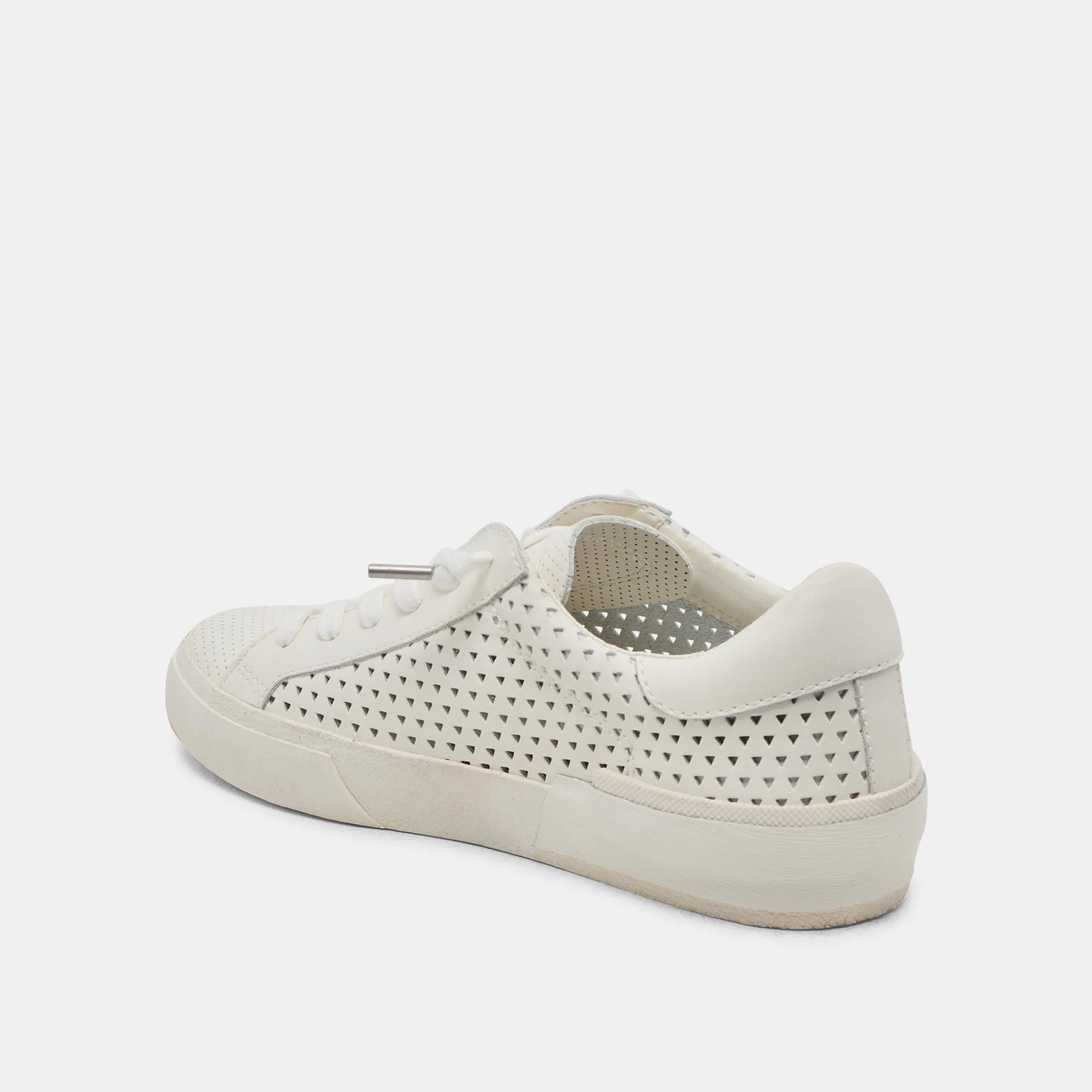 ZINA PERF 360 SNEAKERS WHITE LEATHER