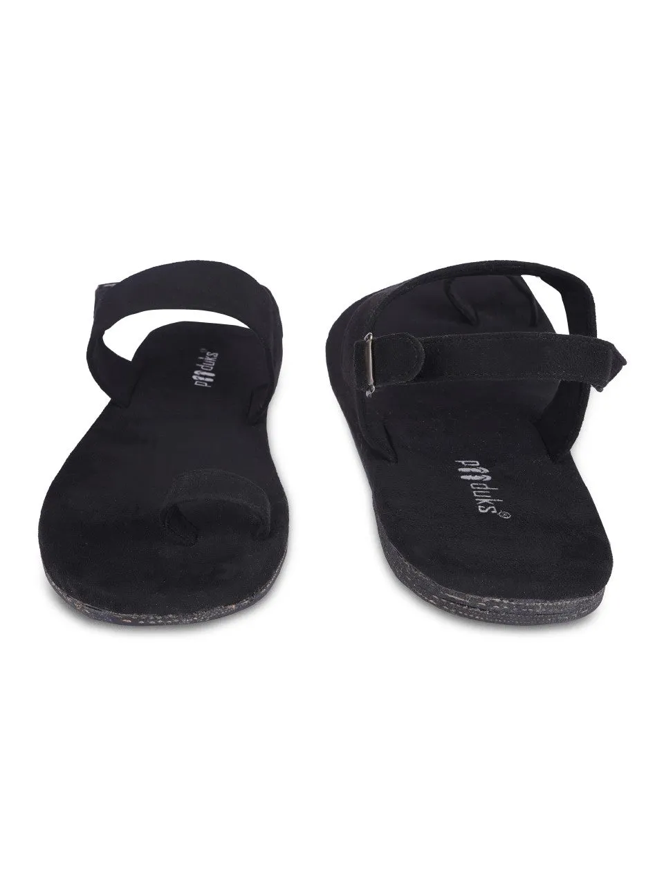 Zoo Toe-Ring Vegan Suede Sandals Men